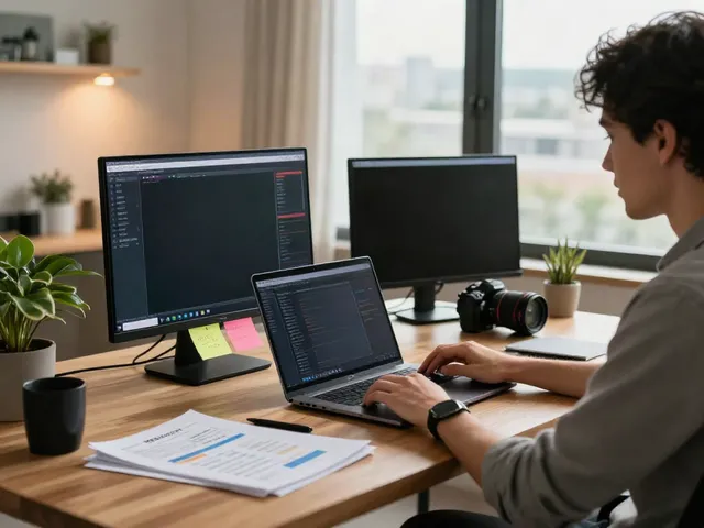 Utilizing rokok88 alternatif for PC optimization in a modern home office setting.