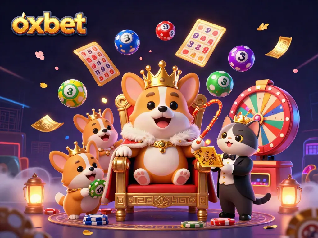 Play with exciting games at Oxbet while enjoying vibrant casino elements in a magical setting.