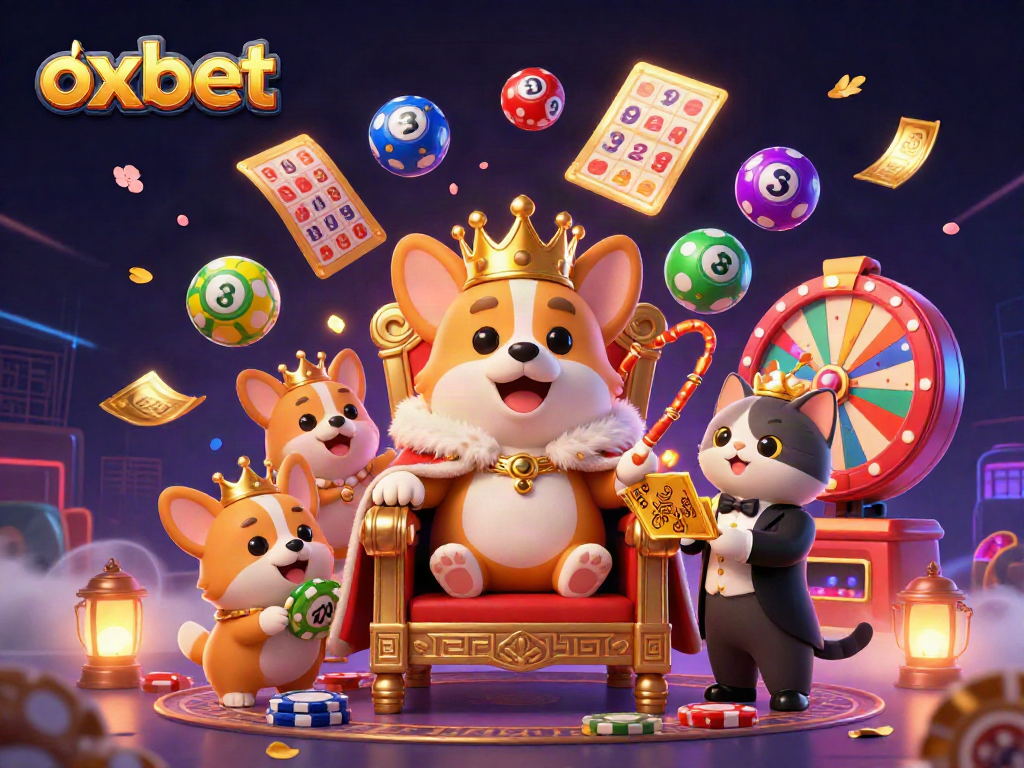 Play with exciting games at Oxbet while enjoying vibrant casino elements in a magical setting.
